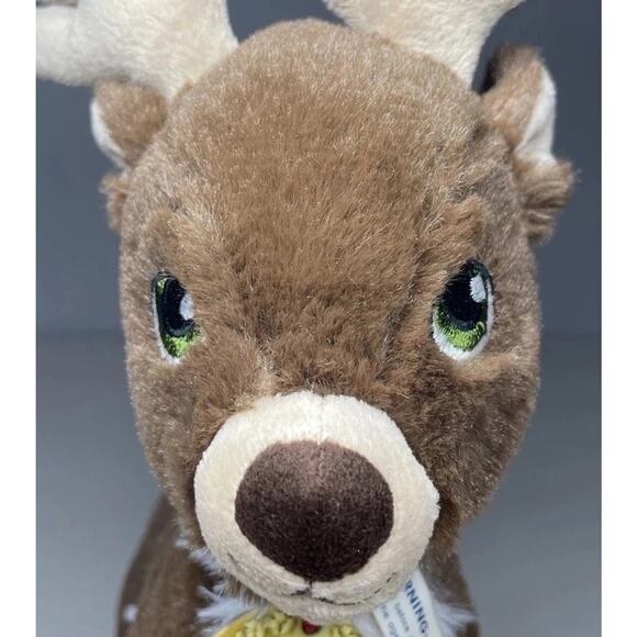 Build a Bear Team Santa Mini Reindeer Plush Employee Exclusive 10” Christmas - Picture 5 of 10